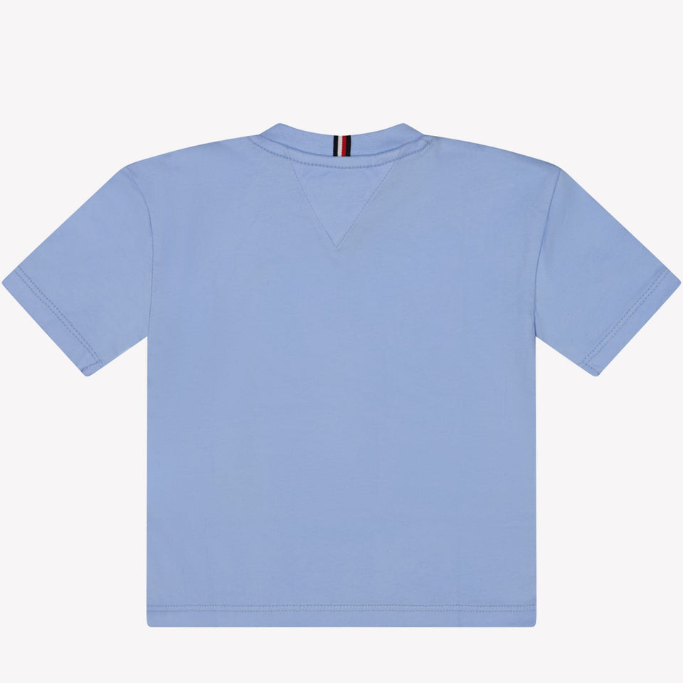 Tommy Hilfiger Baby Jongens T-shirt Licht Blauw