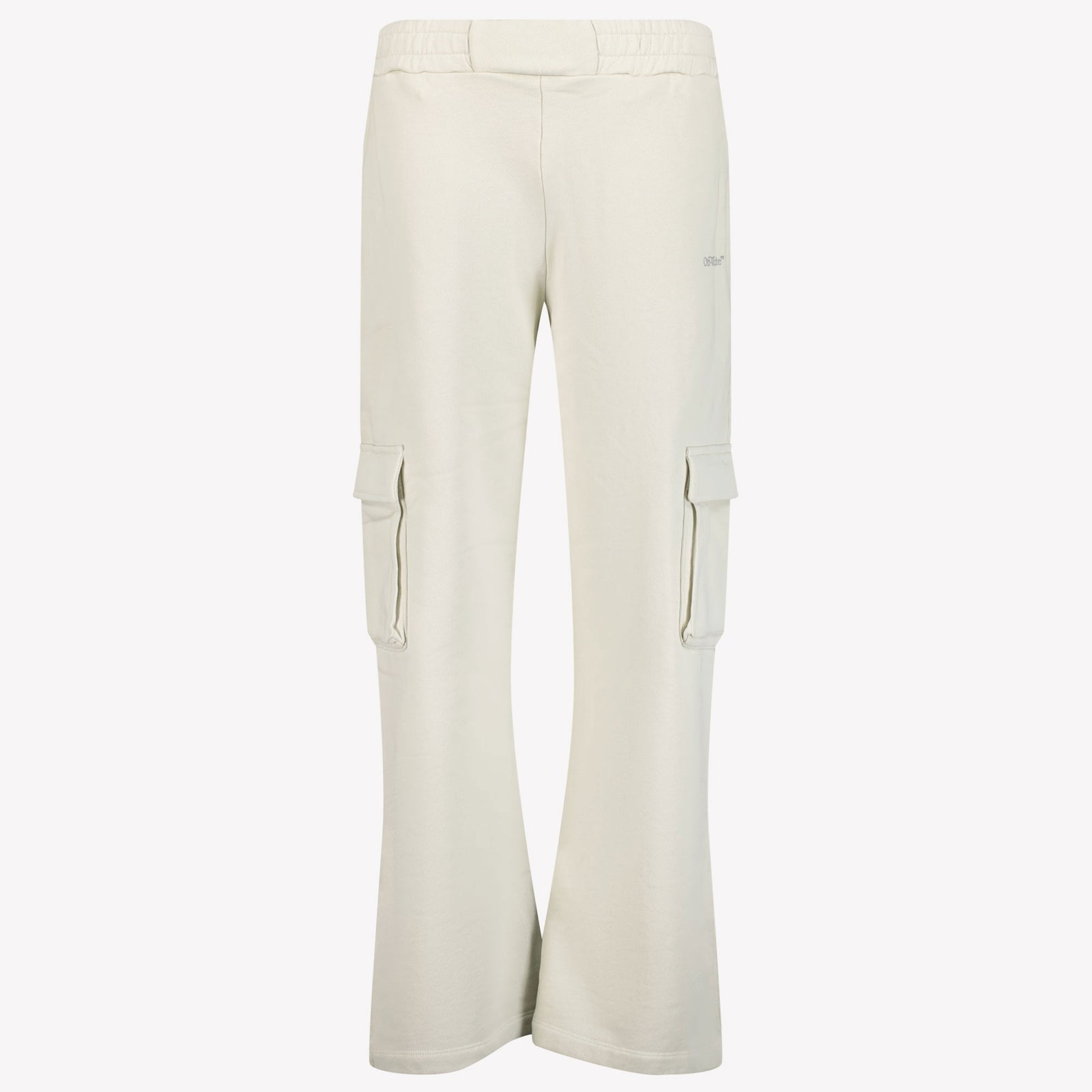 Off-White Ragazzo Ragazze Pantaloni Grigio Chiaro