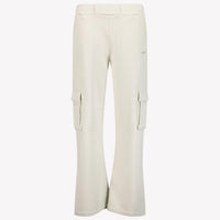 Off-White Kinder Mädchen Hose Hellgrau