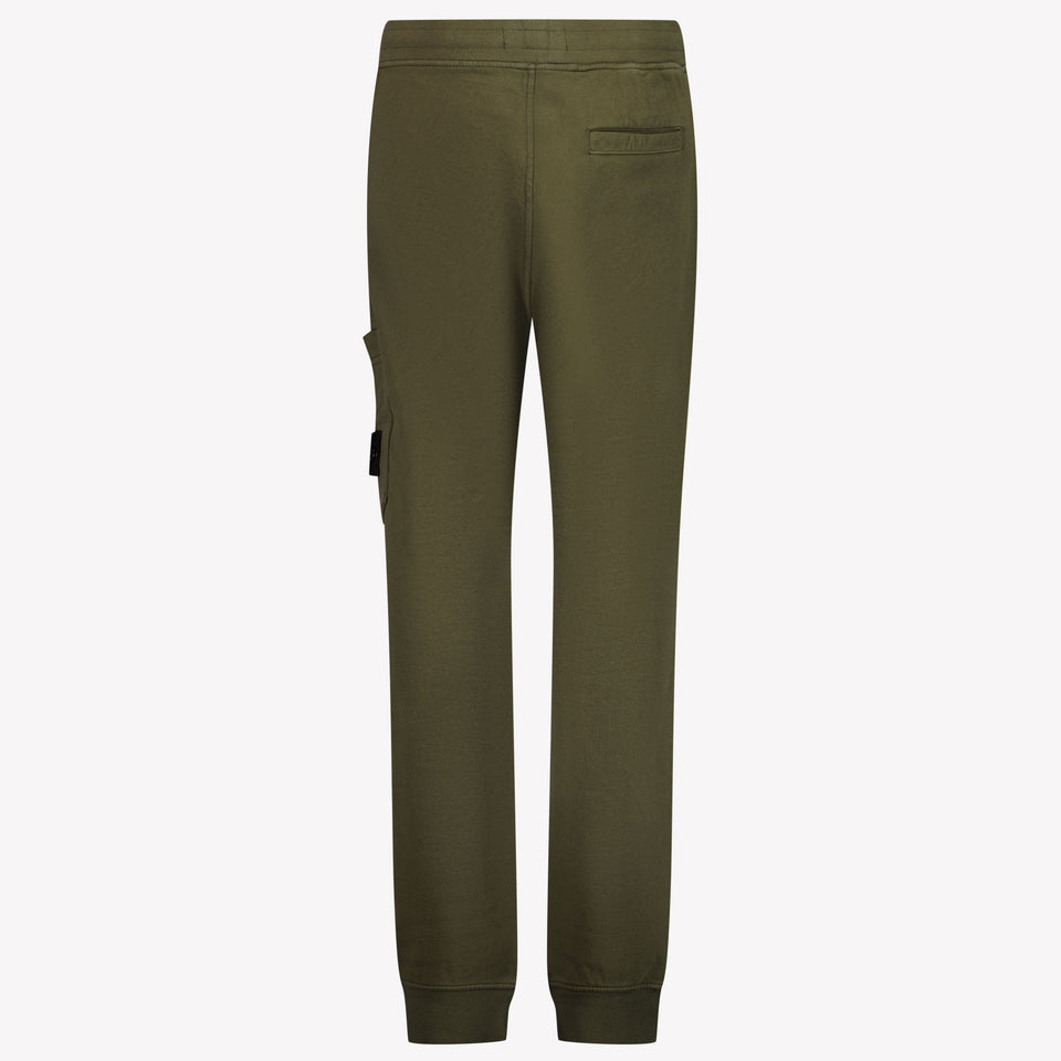 Stone Island Ragazzo Ragazzi Pantaloni Esercito