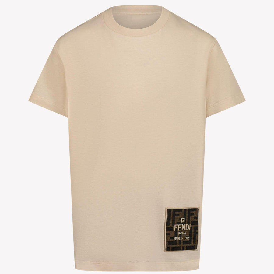 Fendi Unisexe T-shirt Beige