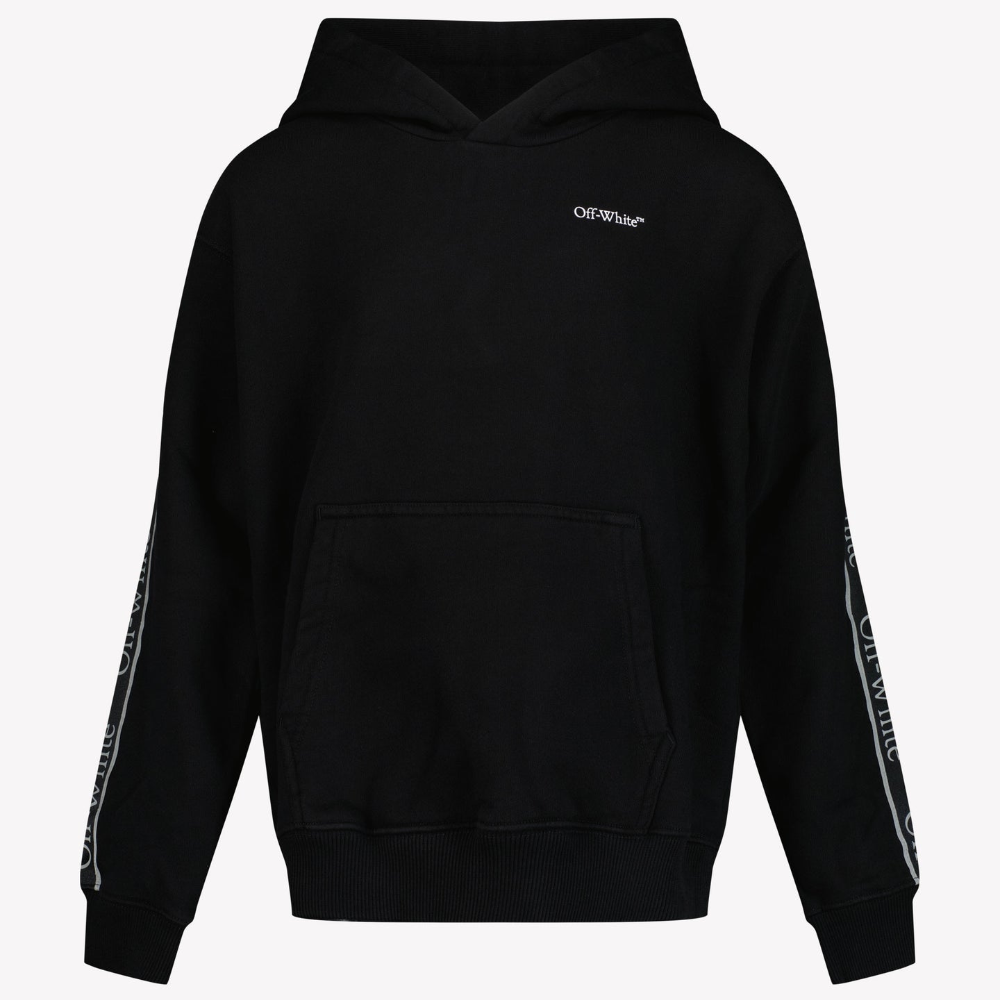 Off-White Jungenpullover Schwarz