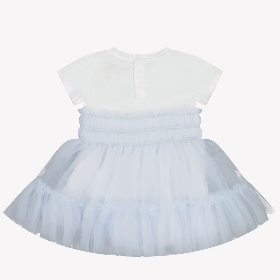 Guess Bébé Filles Robe Bleu Clair