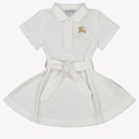 Burberry Baby astrid Ragazze Vestito Bianco