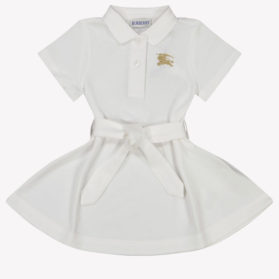 Burberry Baby astrid Ragazze Vestito Bianco