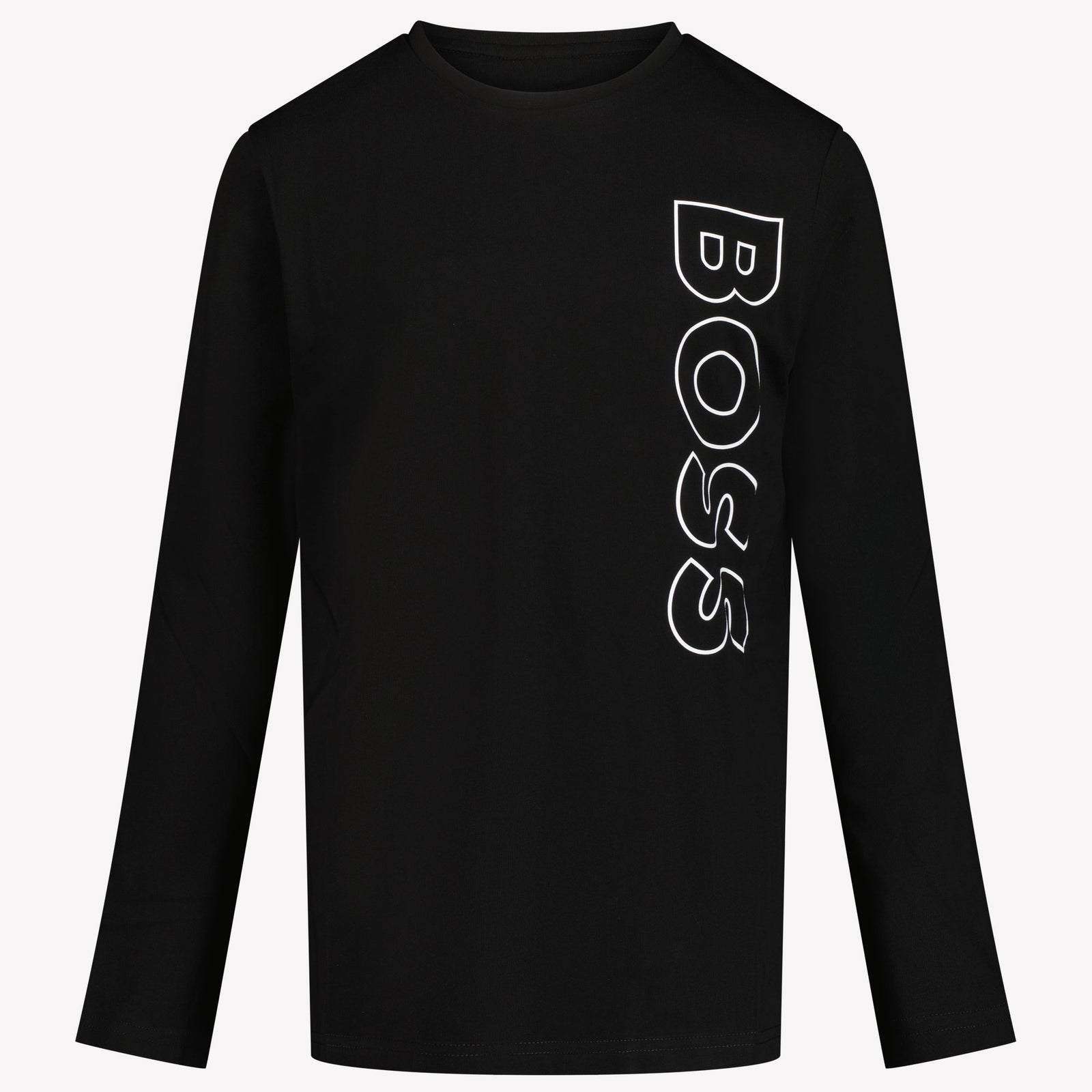 Boss Chicos Camiseta Negro