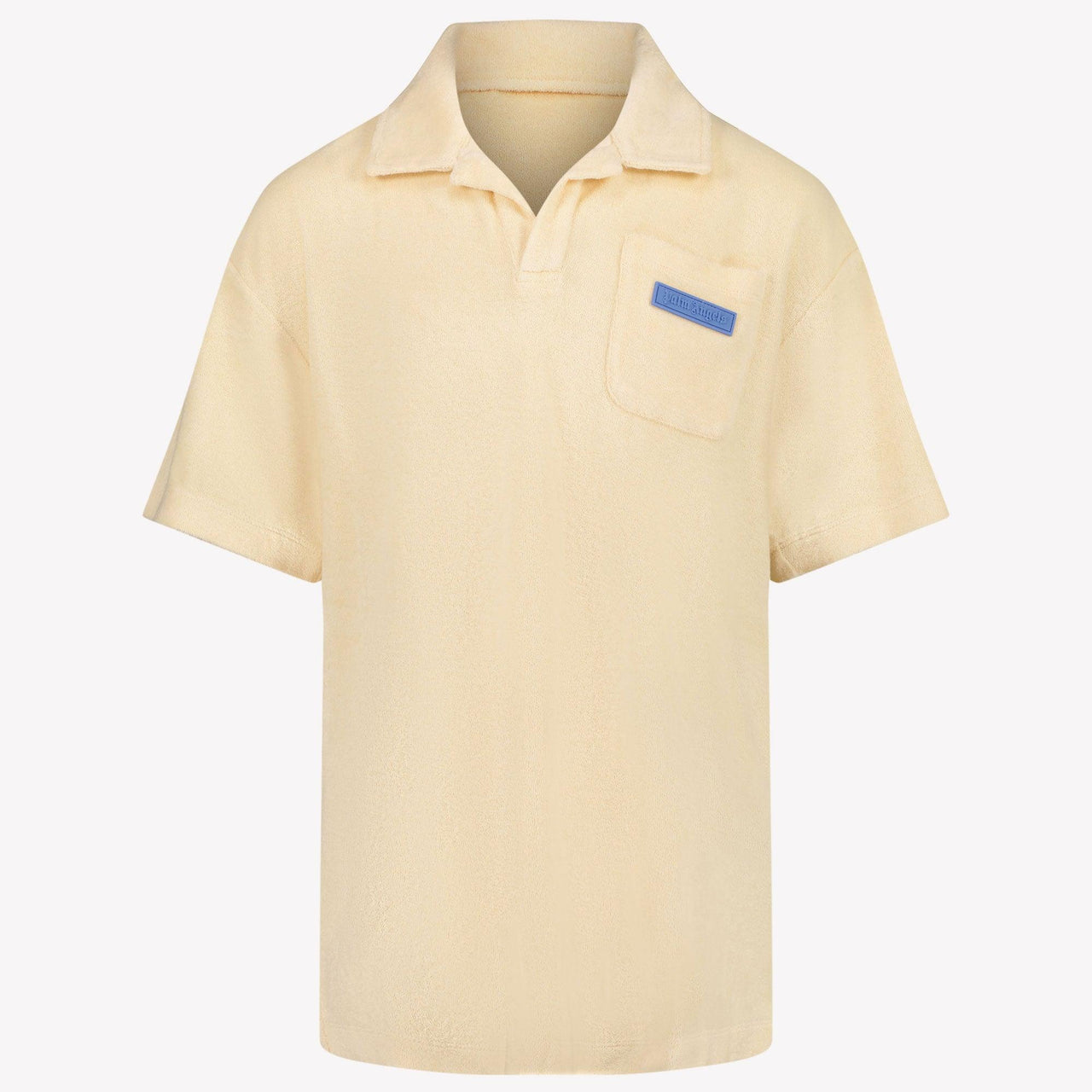 Palm Angels Enfant Garçons Polo Beige Clair