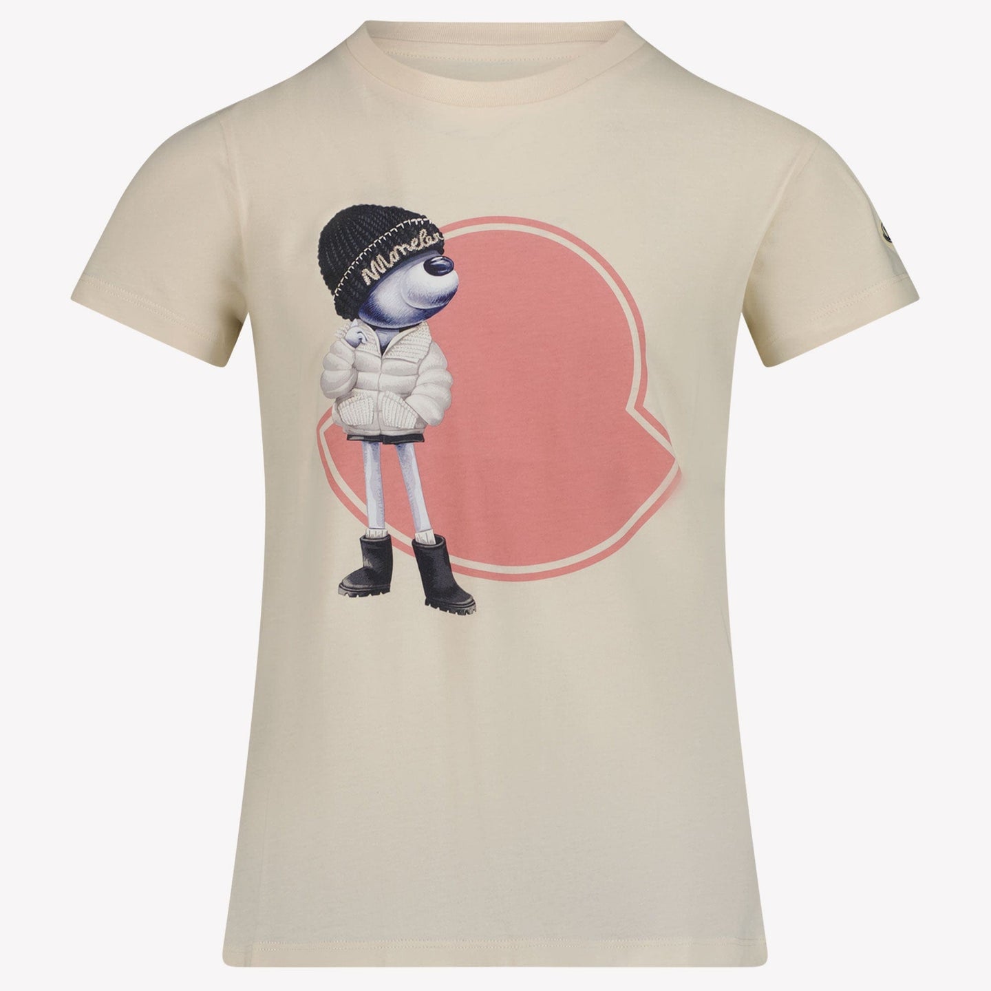 Moncler Meisjes T-shirt Off White 4Y