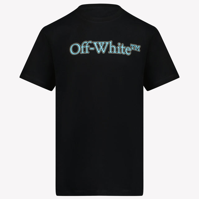 Off-White Kinder Unisex T-Shirt in Schwarz