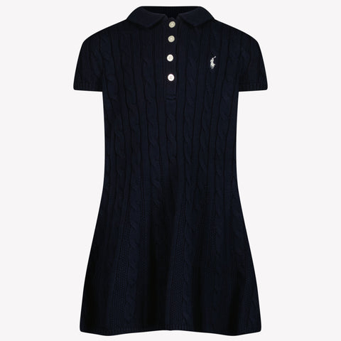 Ralph Lauren Ragazzo Ragazze Vestito Navy