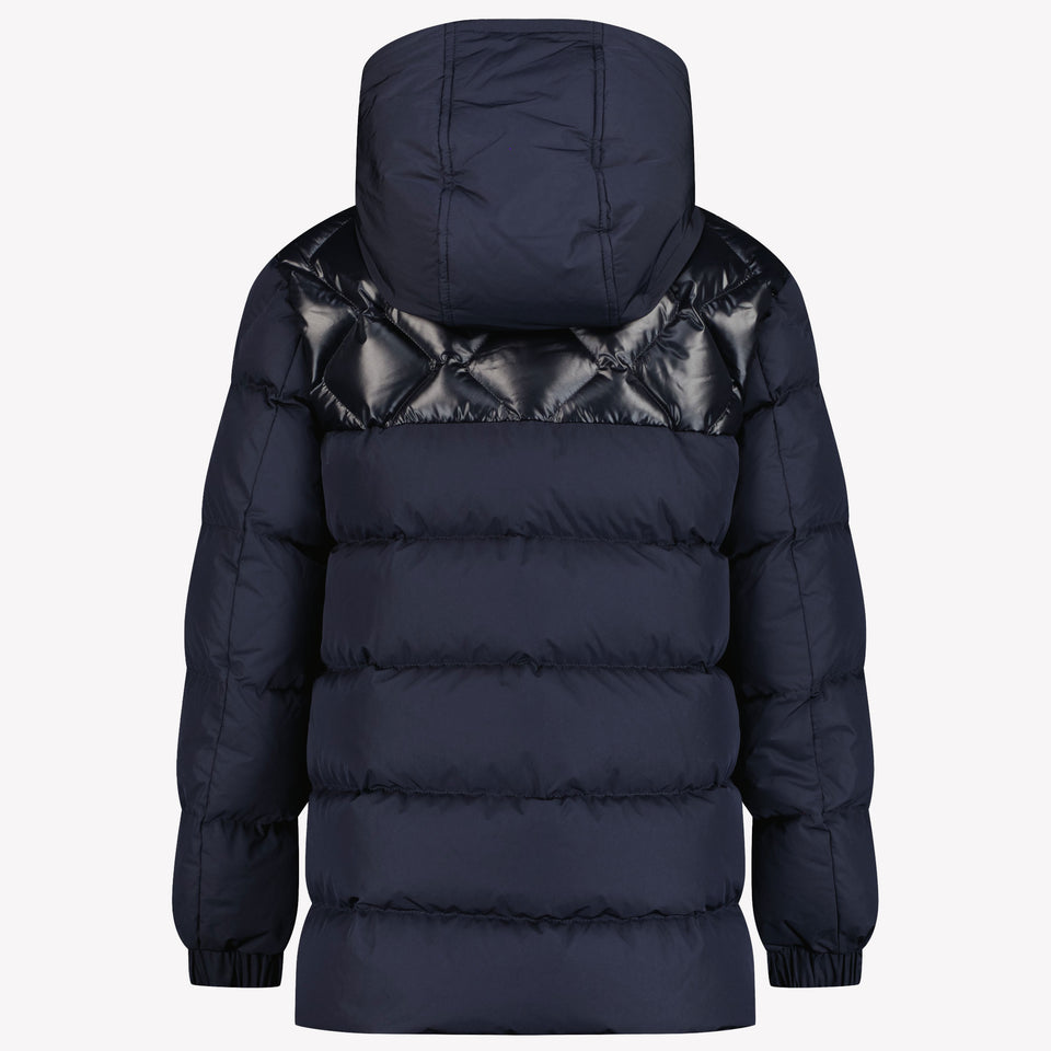 Moncler Bazin Boys Winterjacke Marineblau