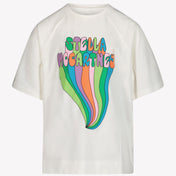 Stella Mccartney Flickor t-shirt vit