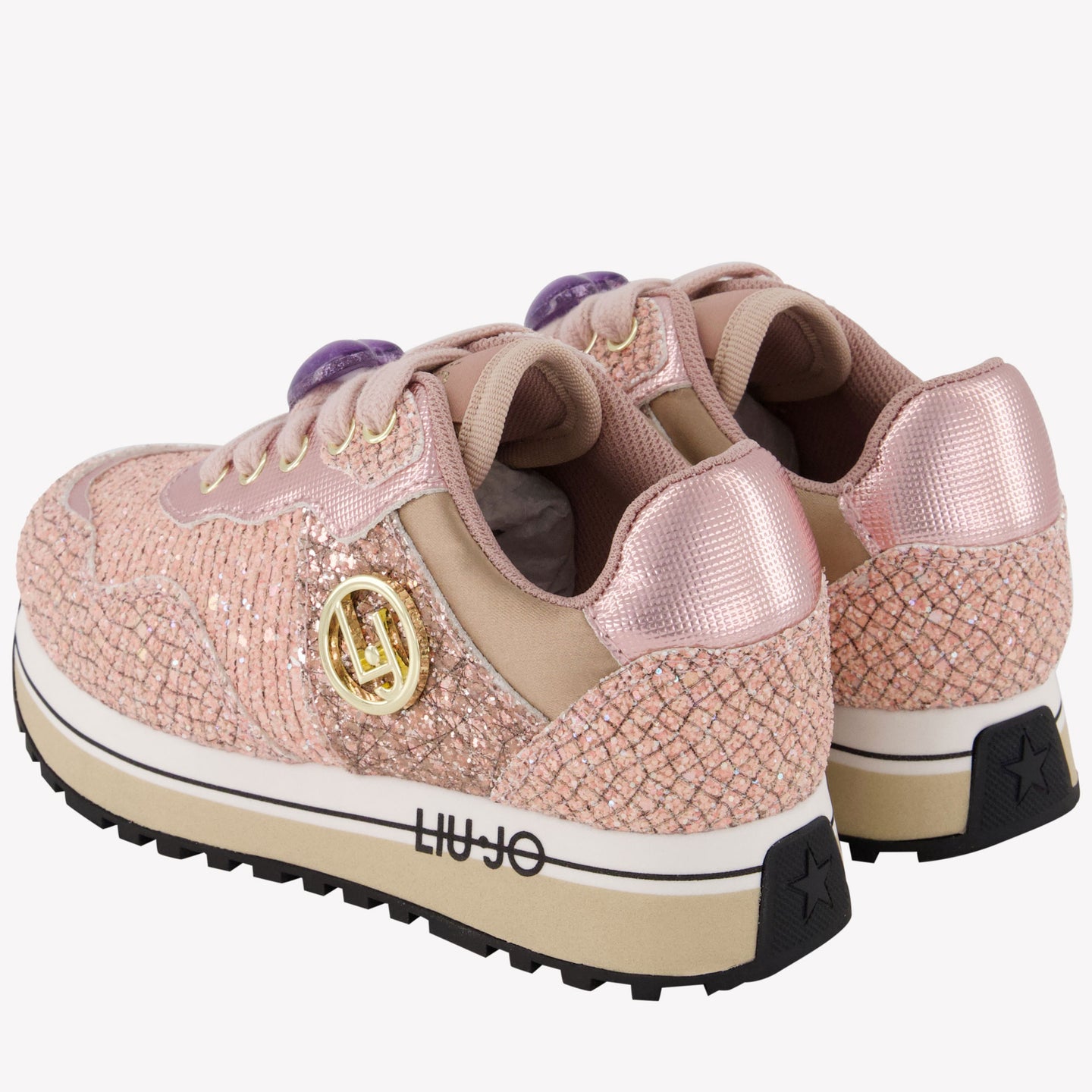 Liu Jo Girls Sneakers rosa claro