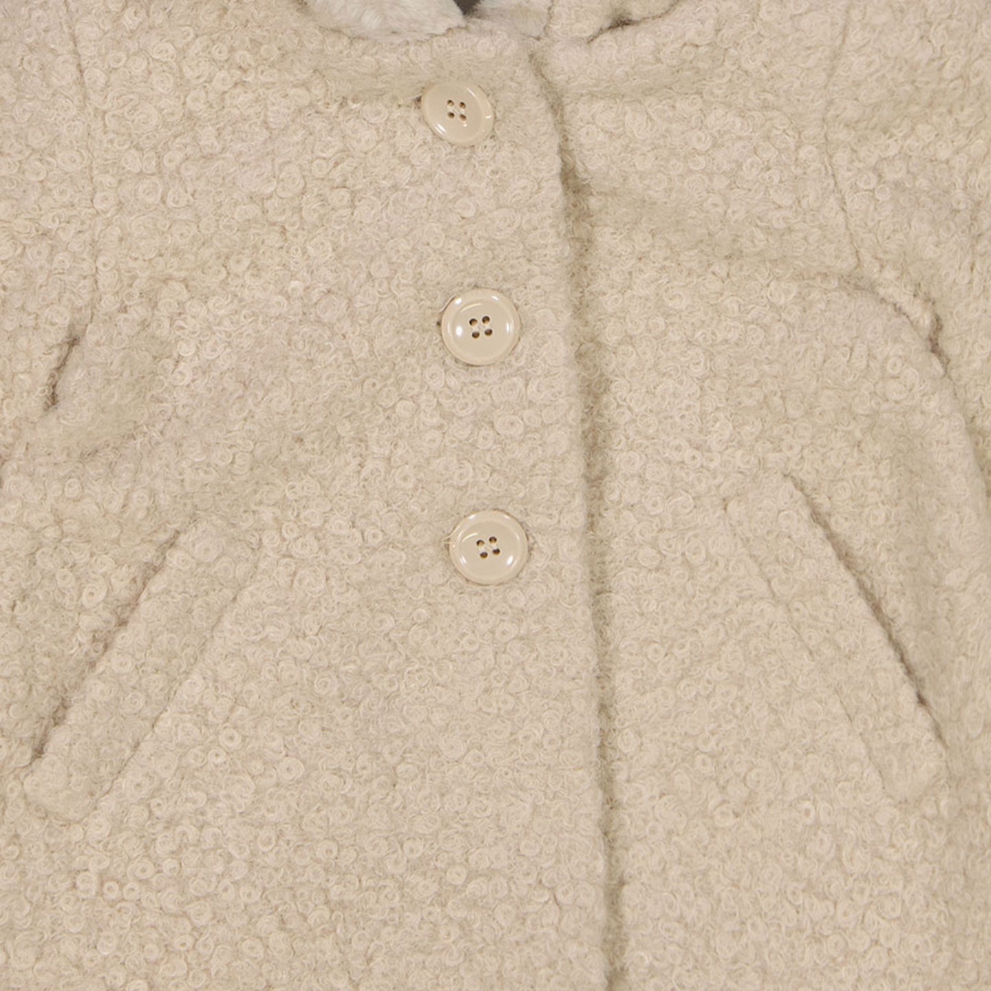 Mayoral Bébé Filles Veste d'hiver Beige Clair