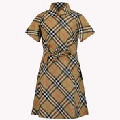 Burberry Giulietta Kinder Chicas Vestido Beige