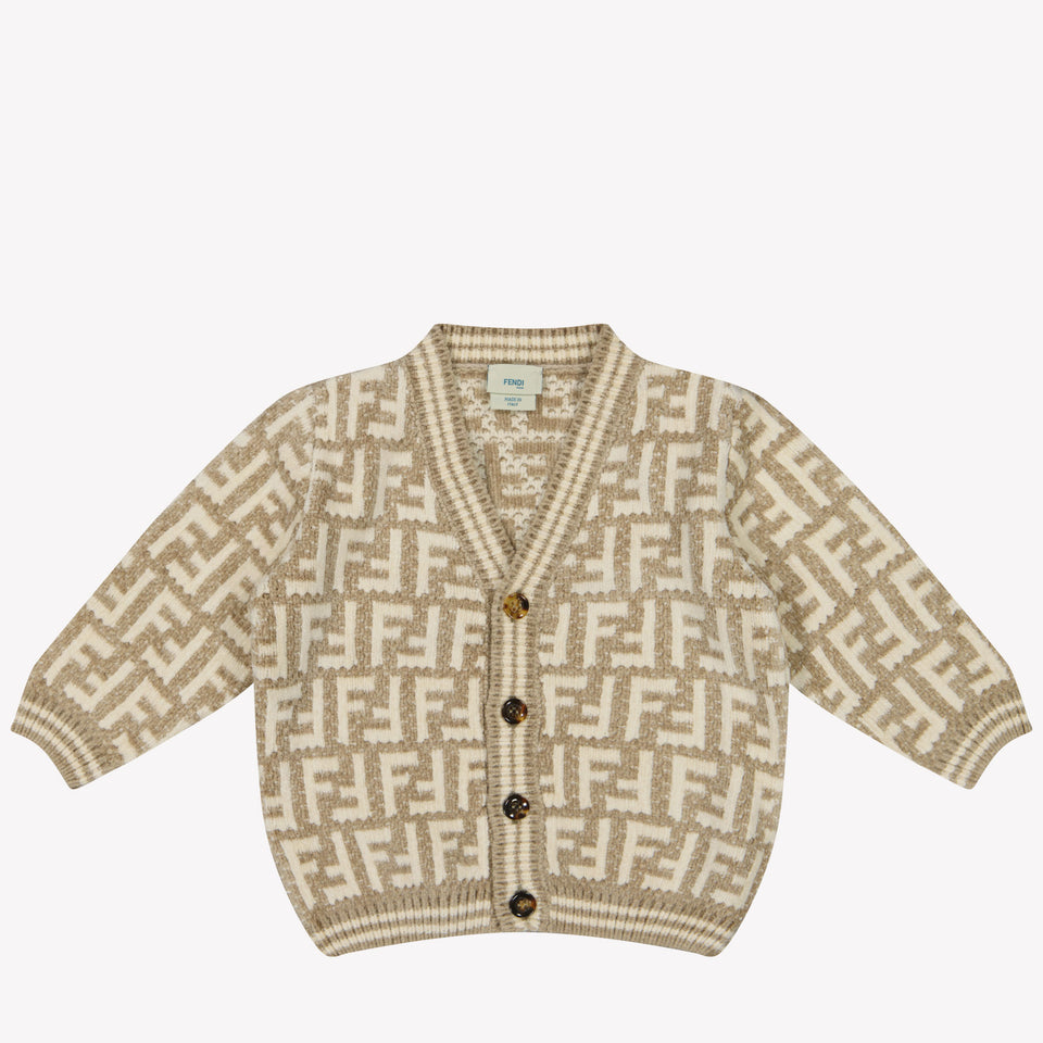 Fendi Baby Jungen Weste Beige