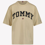 Tommy Hilfiger Jungen T-Shirt Helles Beige