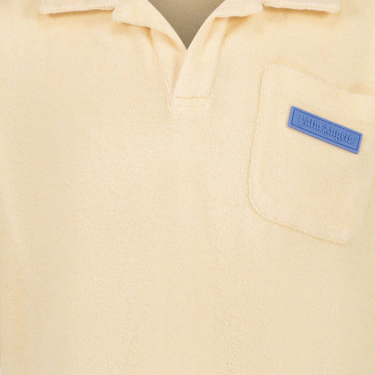 Palm Angels Enfant Garçons Polo Beige Clair