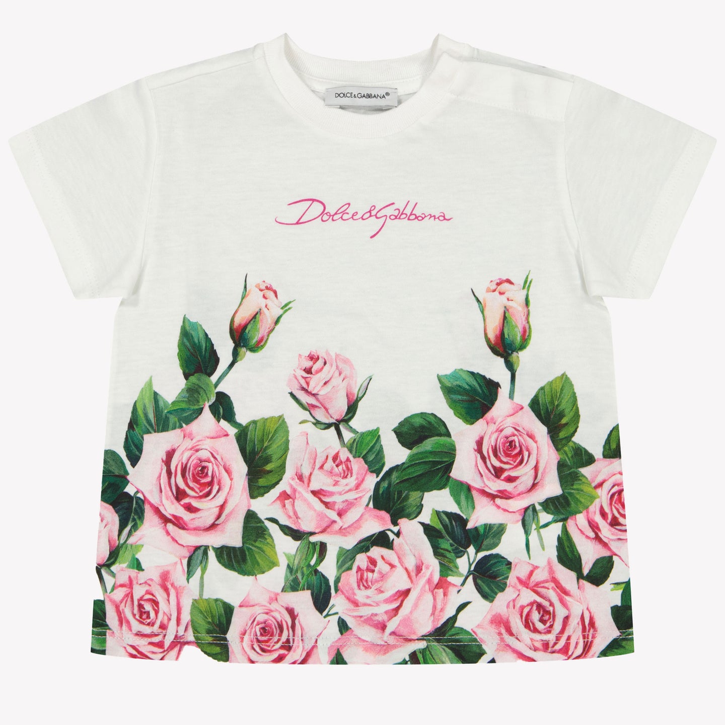 Dolce & Gabbana Bébé Filles T-shirt Blanc