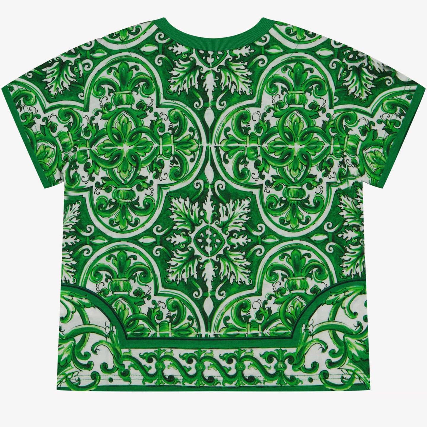 Dolce & Gabbana Baby Jongens T-shirt Groen 6/9