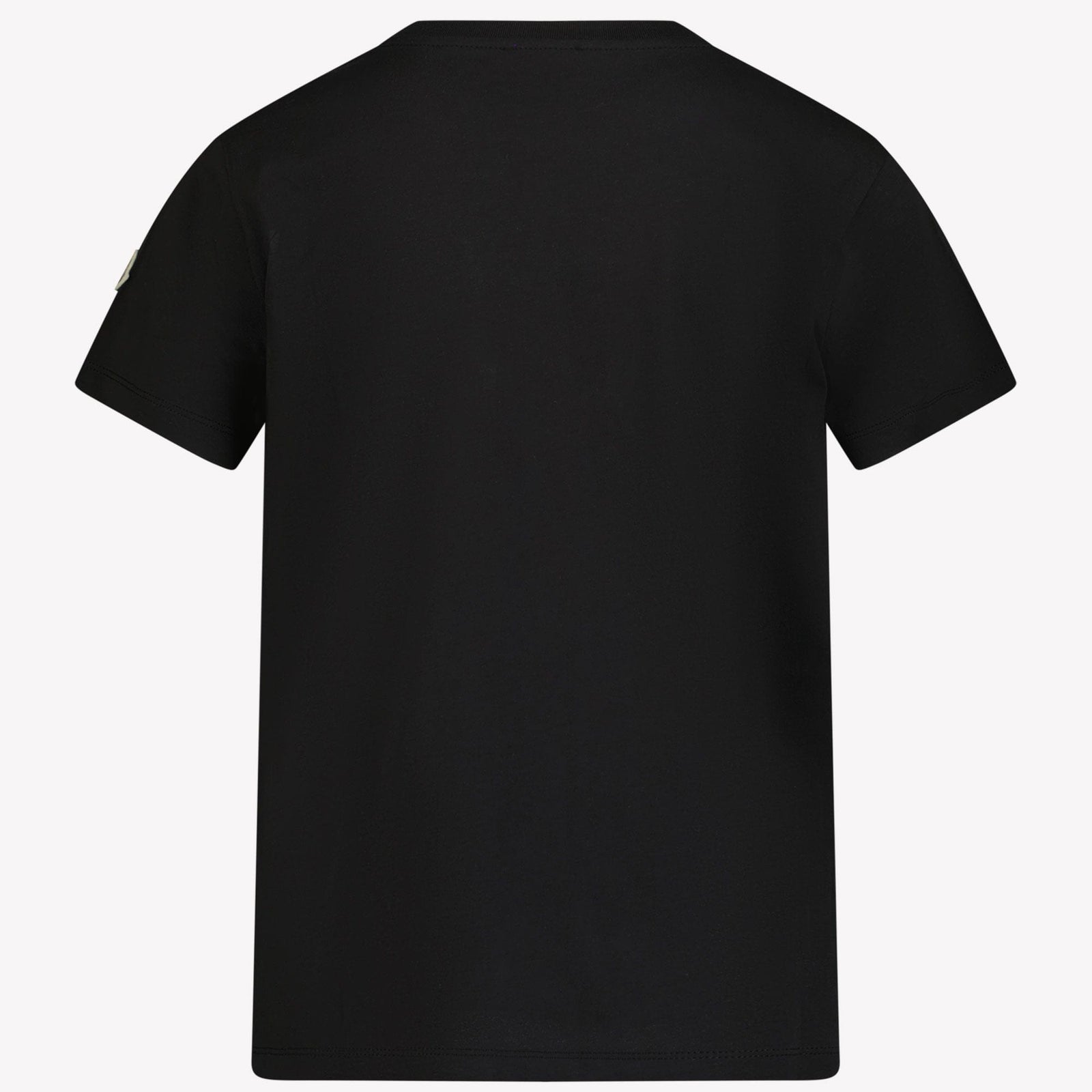 Moncler Kinder Jongens T-Shirt Zwart 4Y