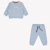 Tommy Hilfiger Baby Unisex Jogging -Anzug Hellblau