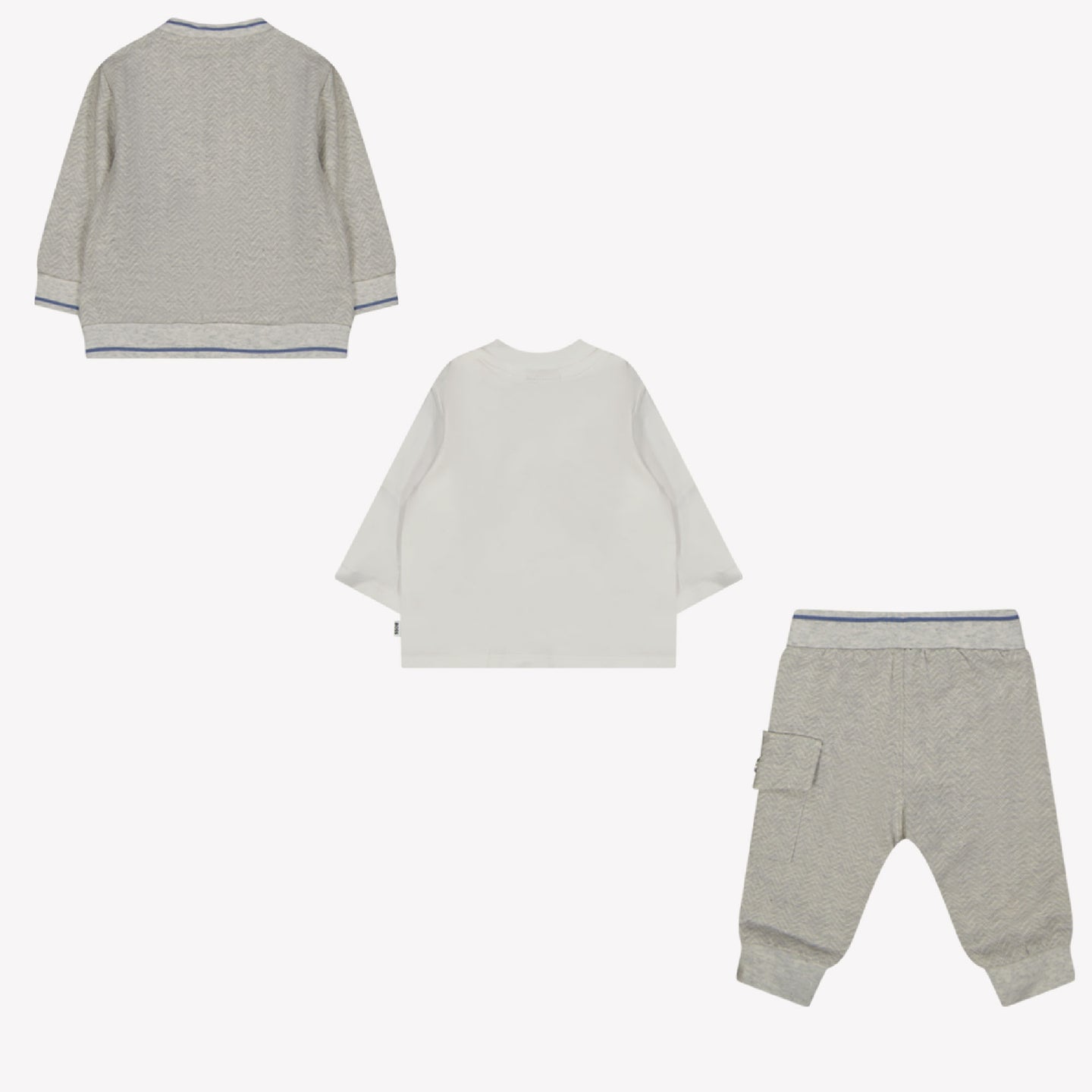 Boss Bébé Garçons Tenue de jogging Gris Clair