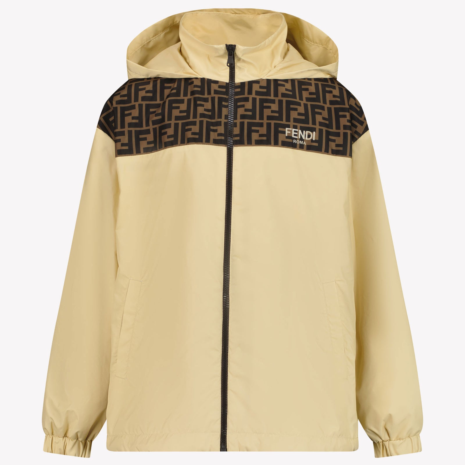 Fendi Ragazzo Ragazzi Giacca estiva dentro Beige