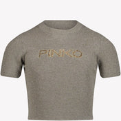 T-shirt per ragazze per bambini di Pinko Gold