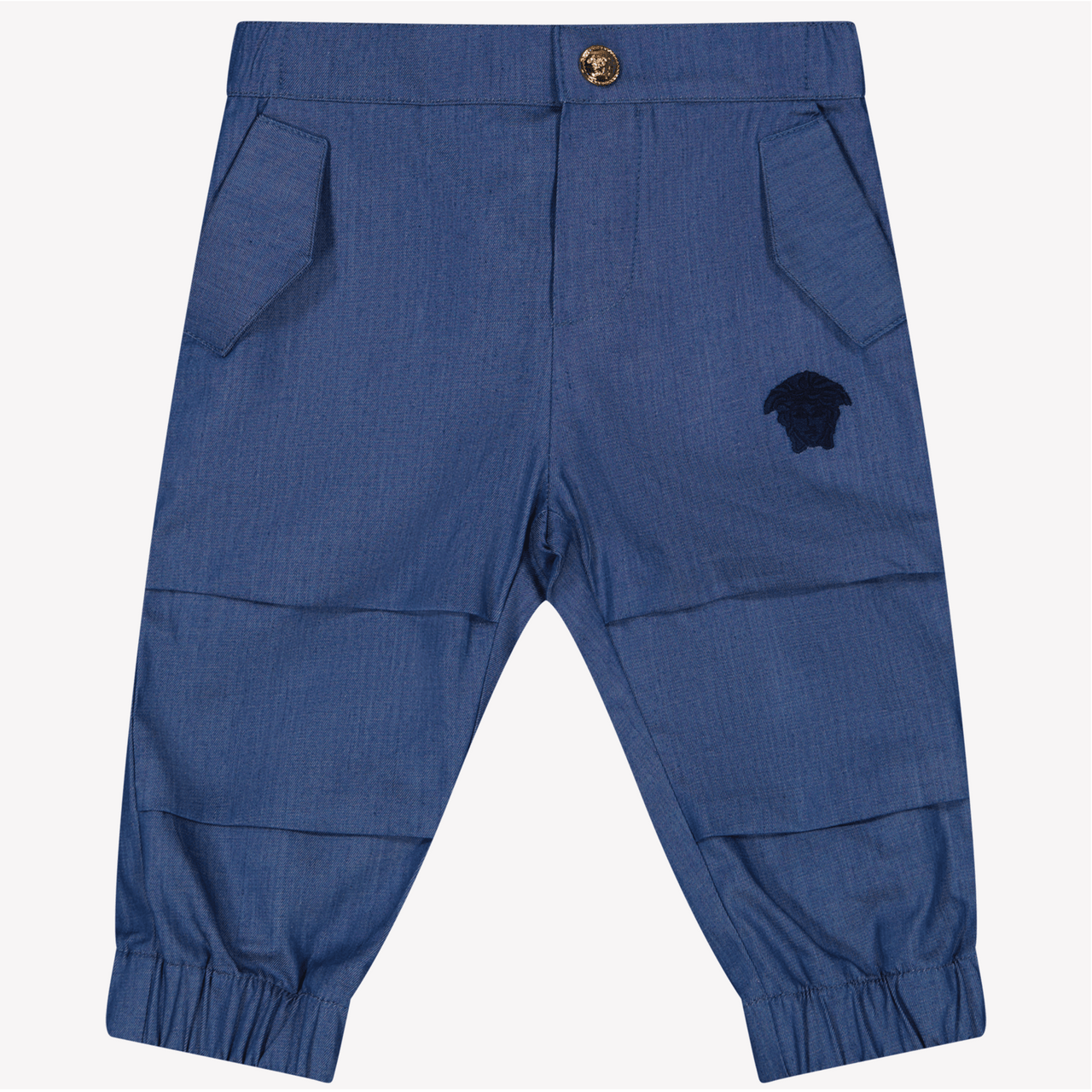 Versace Baby Jongens Broekje Blauw 3/6