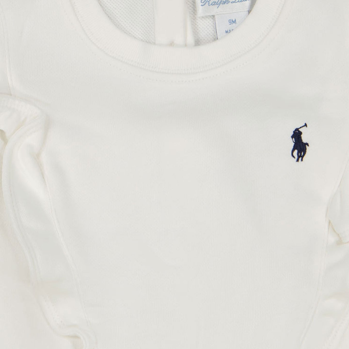 Ralph Lauren Bébé Filles Pull Blanc