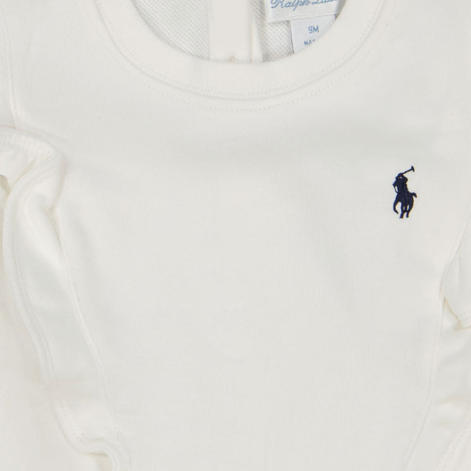 Ralph Lauren Baby Meisjes Trui In Wit