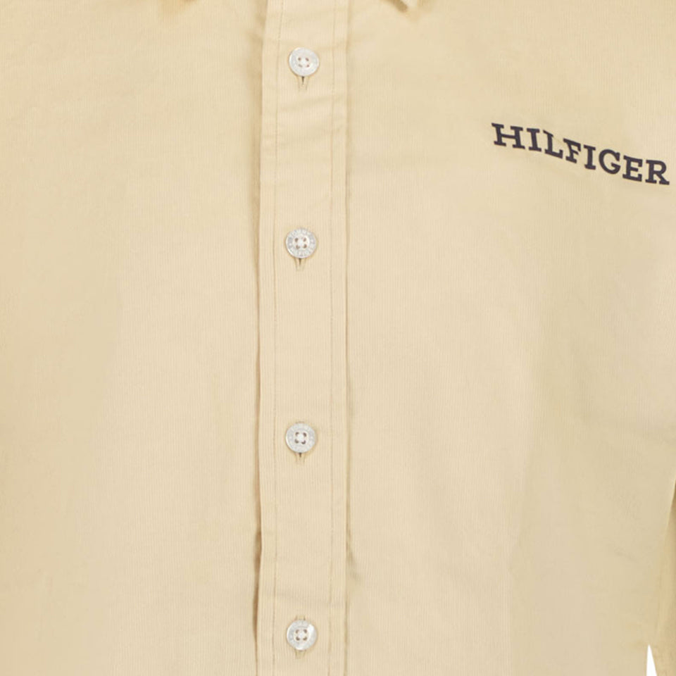 Tommy Hilfiger Jungenbluse Beige