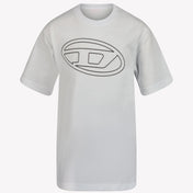 Diesel T-shirt chłopców biały