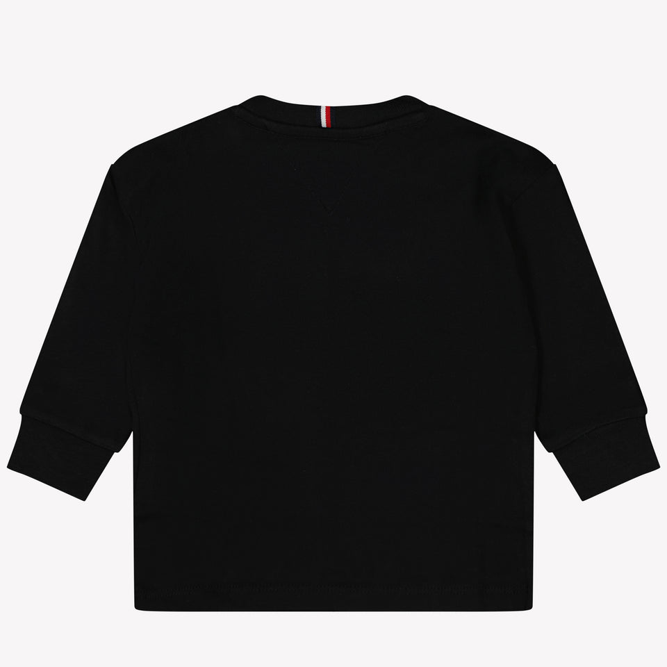 Tommy Hilfiger Bebé Chicos Camiseta Negro