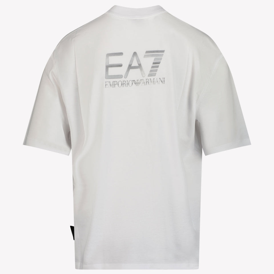 EA7 Chicos Camiseta Blanco