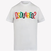 T-shirt de garotos infantis do dsquared2