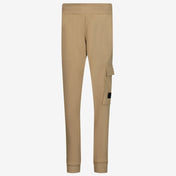 Malelions Unisex Pantalón Beige