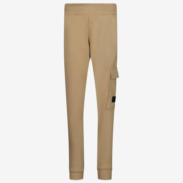 Malelions Unisex Pantalón Beige