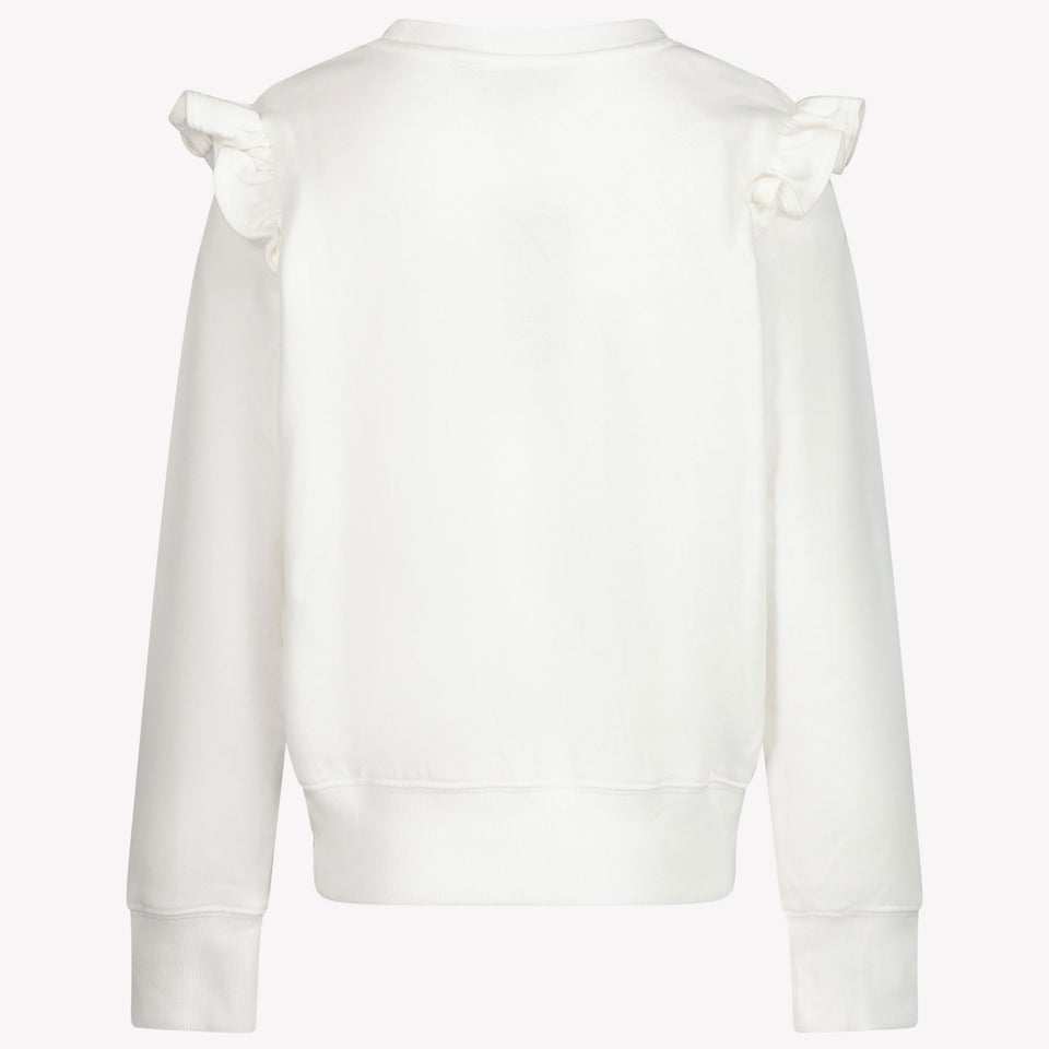 Ralph Lauren Filles Pull-over Blanc