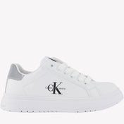Calvin Klein Kinder Unisex Sneakers Weiß