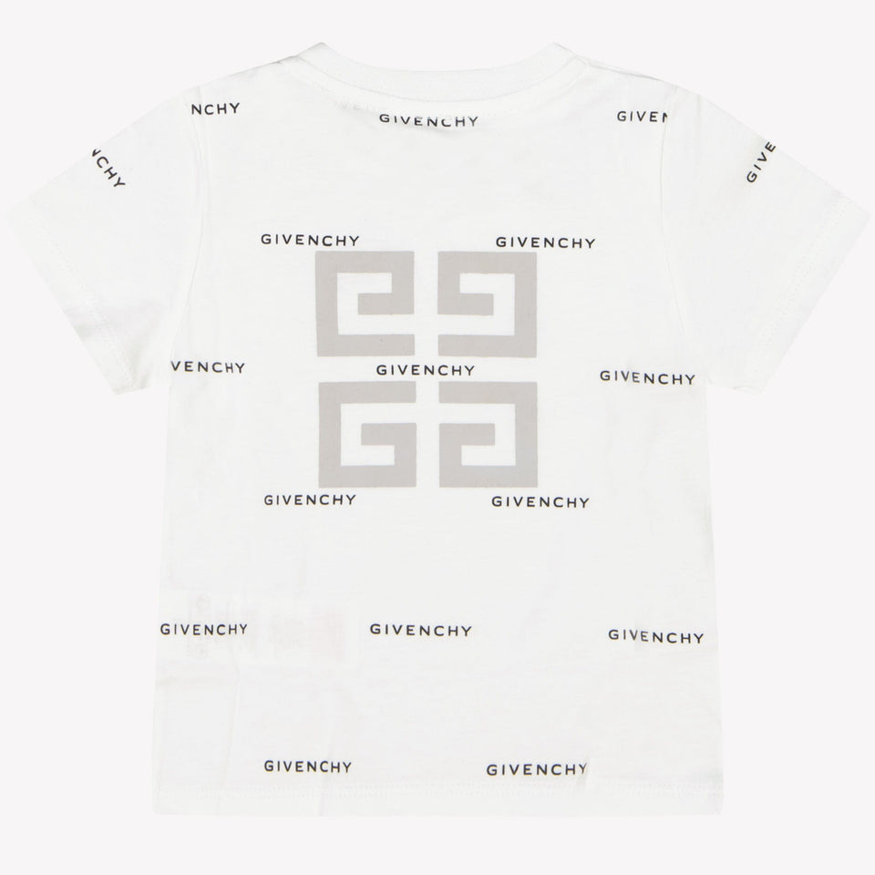 Givenchy Baby Jongens T-Shirt Wit