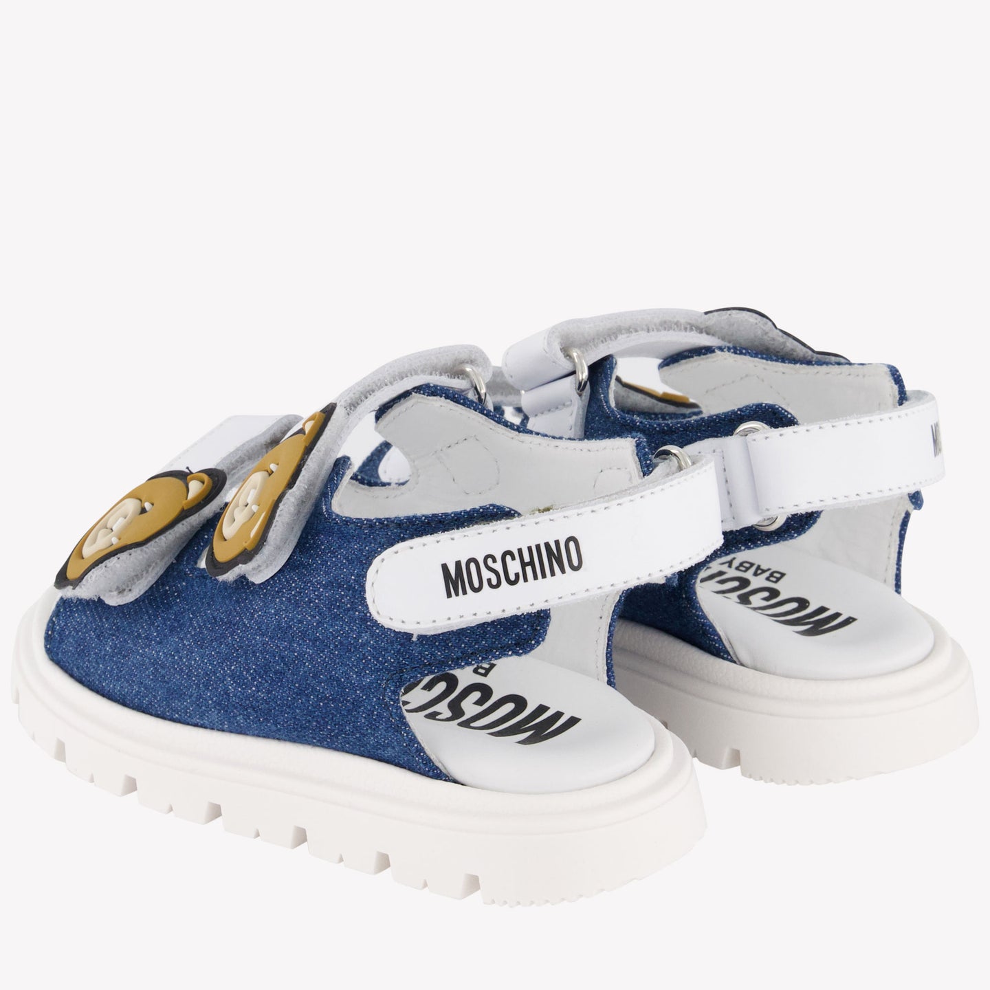 Moschino Unisex Sandalias Vaquero