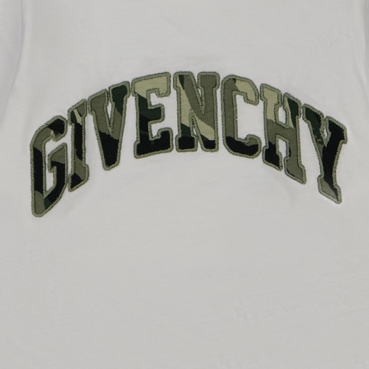 Givenchy Bébé Garçons T-shirt Blanc