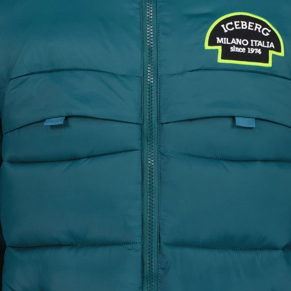 Iceberg Ragazzo Ragazzi Cappotto invernale Verde