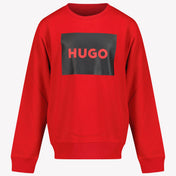 Hugo Kinder Chicos Suéter Rojo