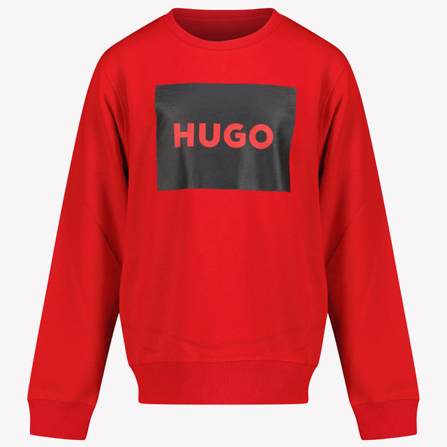 Hugo Kinder Chicos Suéter Rojo