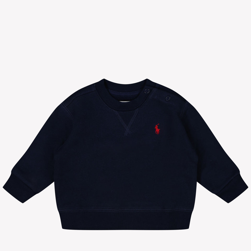 Ralph Lauren Bébé Garçons Pull-over Navy