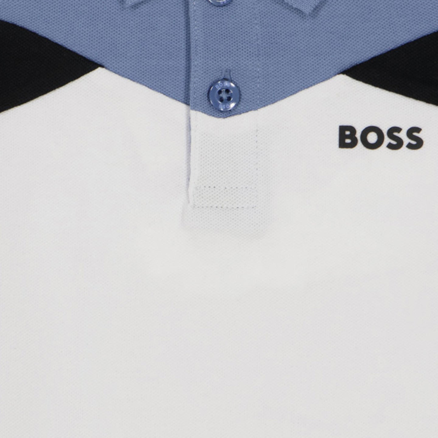 Boss Bambino Ragazzi Polo Bianco