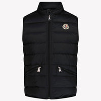 Moncler Bambini della GUI Ragazzi Calco più caldo in Nero